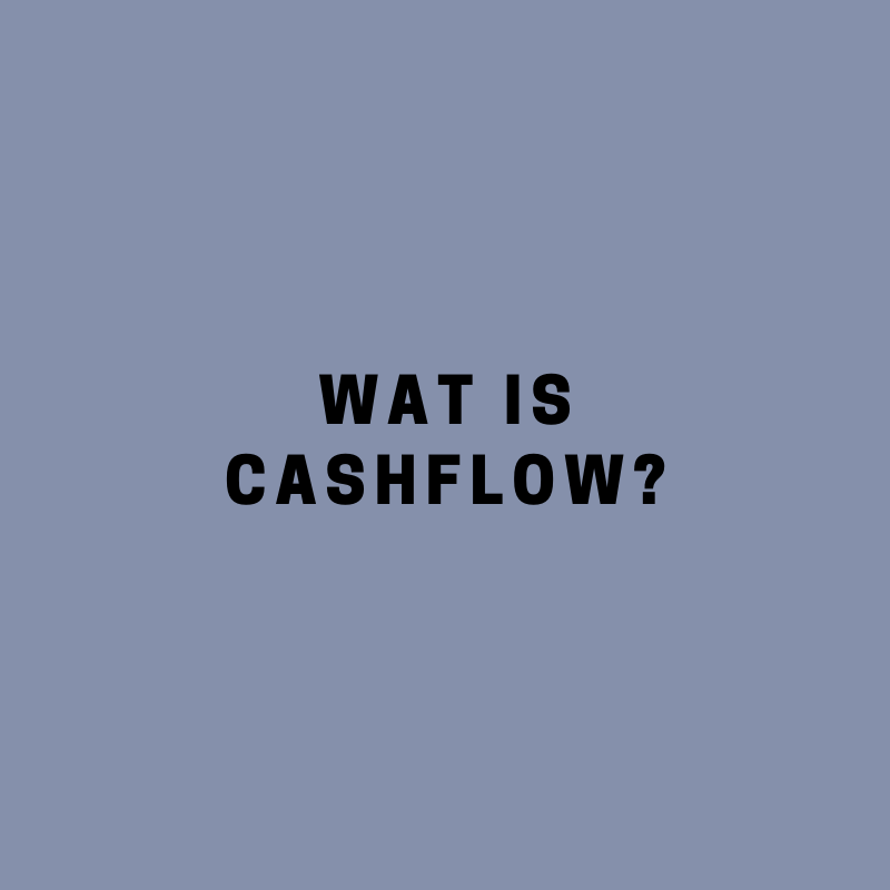Wat is cashflow?
