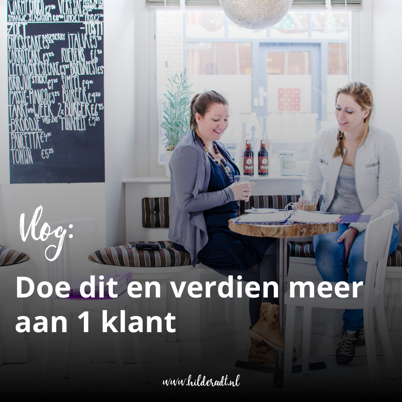 Doe dit en verdien meer aan 1 klant