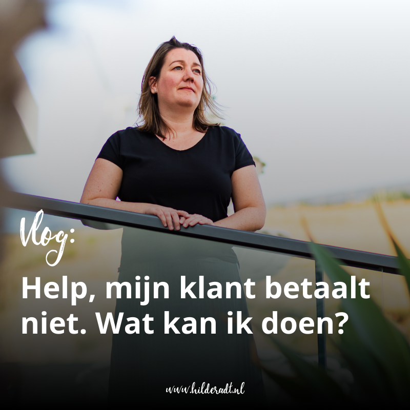 Help mijn klant betaalt niet, wat kan ik doen?