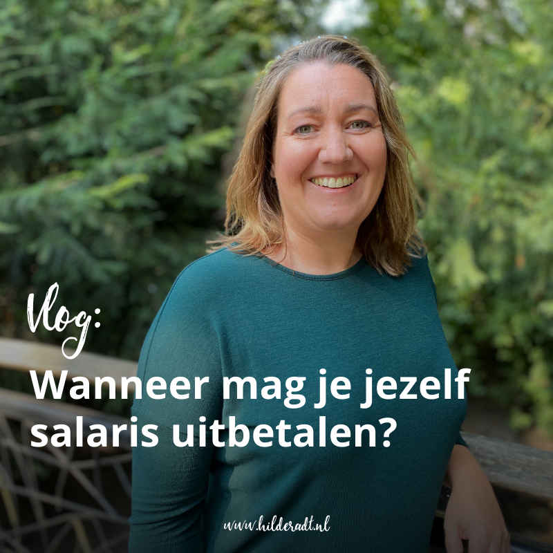 Wanneer mag je jezelf salaris uitbetalen?