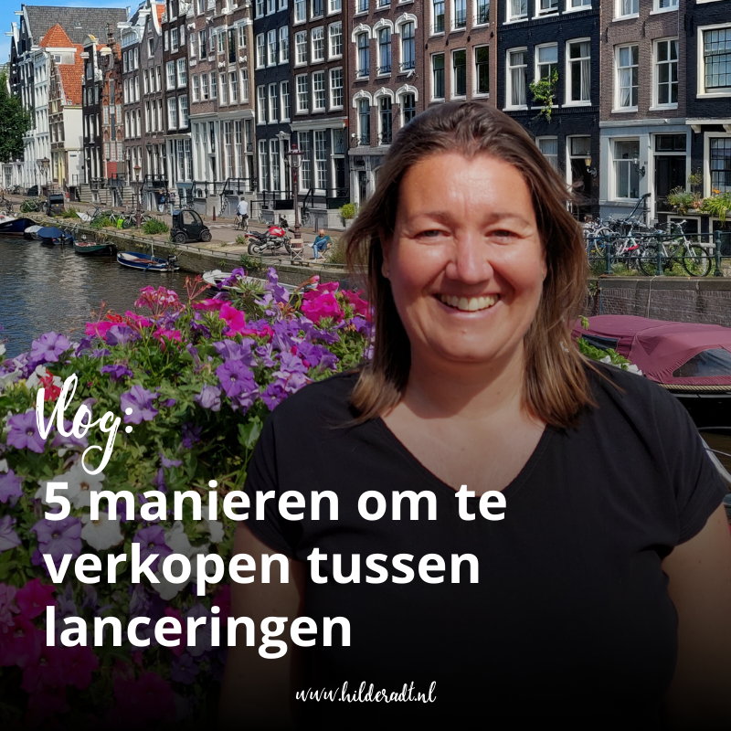 5 manieren om te verkopen tussen lanceringen