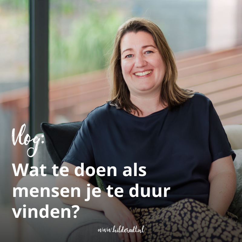 Wat te doen als mensen je te duur vinden?