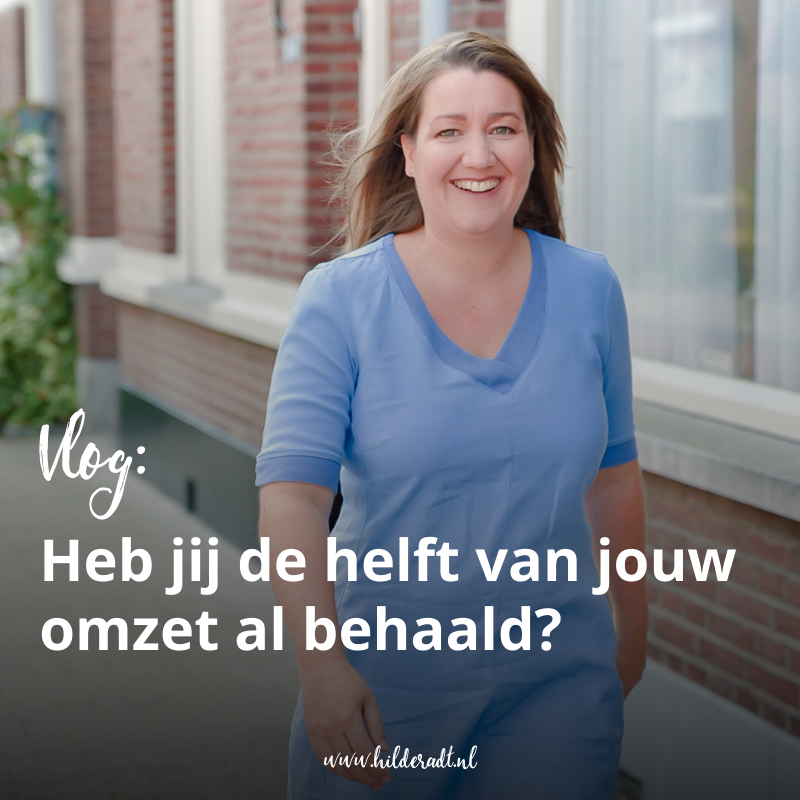 Heb jij de helft van jouw omzet al behaald?