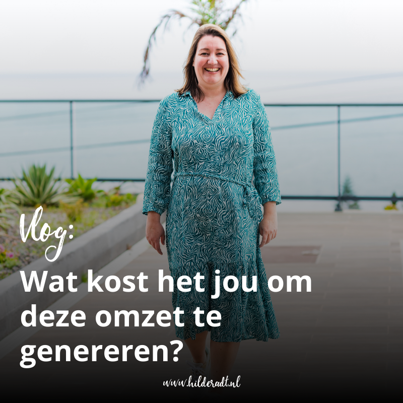 Wat kost het jou om deze omzet te genereren?