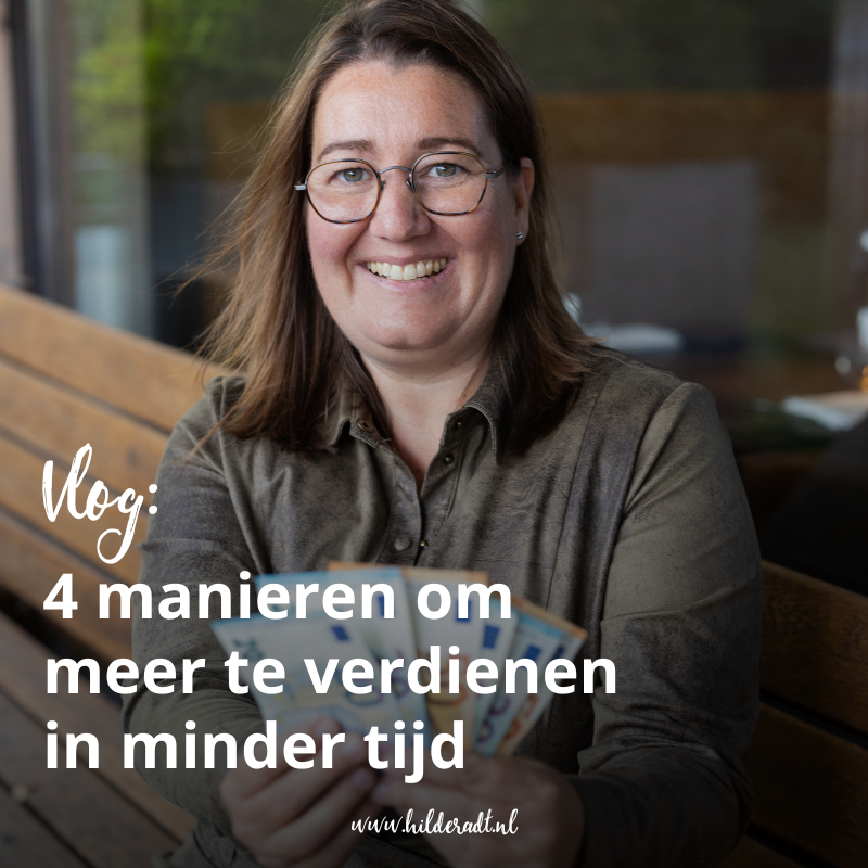 Meer verdienen in minder tijd